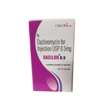 Dacilon (Dactinomycin 0.5mg) Rx