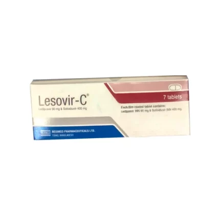 Lesovir-C (Sofosbuvir + Ledipasvir 400mg+90mg) Rx