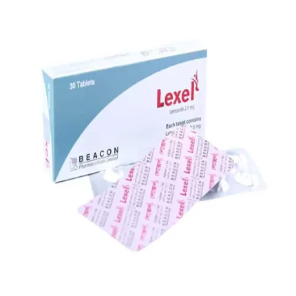 Lexel (Letrozole 2.5mg) Rx