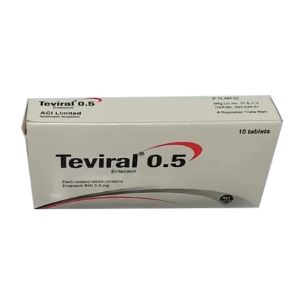 Teviral (Entecavir 0.5mg / 1mg) Rx