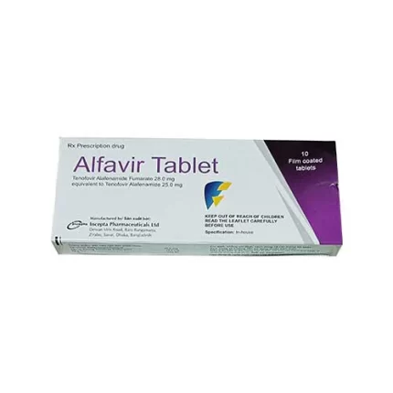 Alfavir (Tenofovir Alafenamide 25mg) Rx