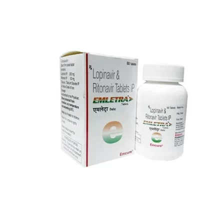 Emletra (Lopinavir + Ritonavir 200mg + 50mg) Rx