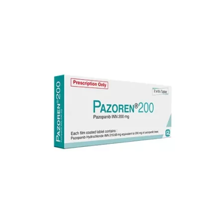 Pazoren (Pazopanib 200mg) Rx