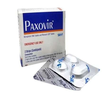 Paxovir (Nirmatrelvir + Ritonavir 150mg + 100mg) Rx