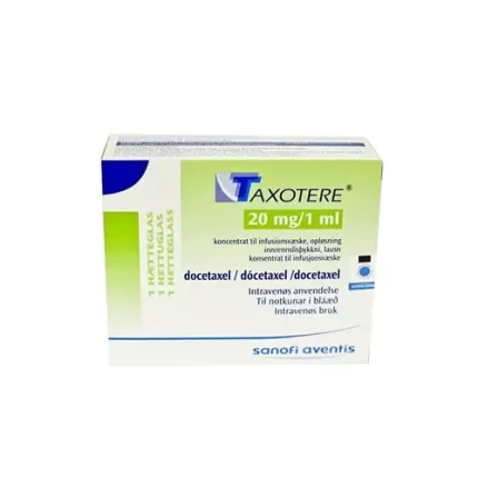 TAXOTERE (Docetaxel 20mg/ 1.5ml / 80mg/ 6ml) Rx