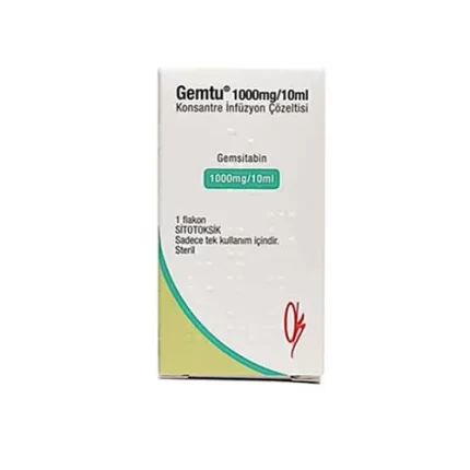 Gemtu (Gemcitabine 1000mg/ 10ml / 2000mg/ 20ml / 200mg/ 2ml) Rx