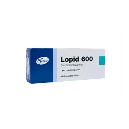 LOPID (GEMFIBROZIL 600mg) Rx