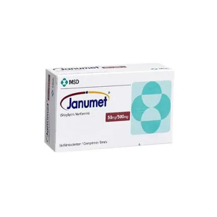 JANUMET (SITAGLIPTIN + METFORMIN 50mg/ 1000mg / 50mg/ 500mg / 50mg/ 850mg) Rx