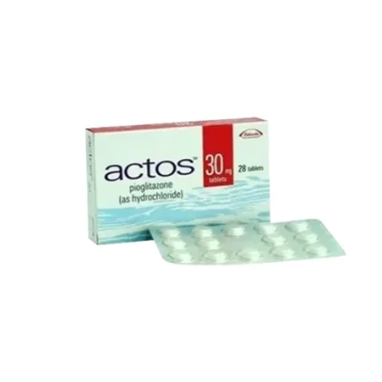 ACTOS (Pioglitazone 15mg / 30mg) Rx