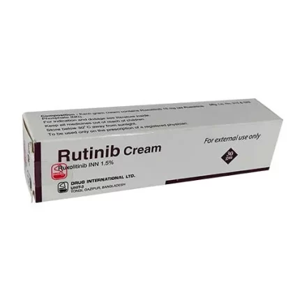 Rutinib Cream (Ruxolitinib Cream 30gm/ 1.5%) Rx