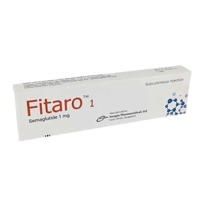 Fitaro (Semaglutide 1mg / 0.5ml / 0.5mg / 0.375ml / 0.25mg / 0.188ml / 1.7mg / 0.75ml / 2.4mg / 0.75ml / 0.5mg / 0.5ml) Rx