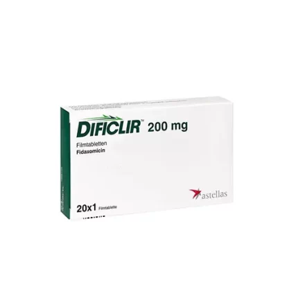 Dificlir (Fidaxomicin 200mg) Rx