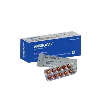 Androcap (Testosterone Undecanoate 40mg) Rx