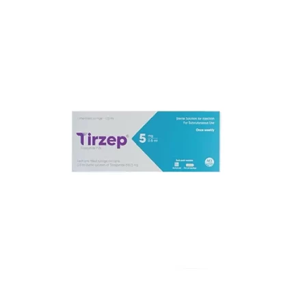 Tirzep (Tirzepatide 2.5mg/ 0.5ml / 5mg/ 0.5ml / 7.5mg/ 0.5ml) Rx