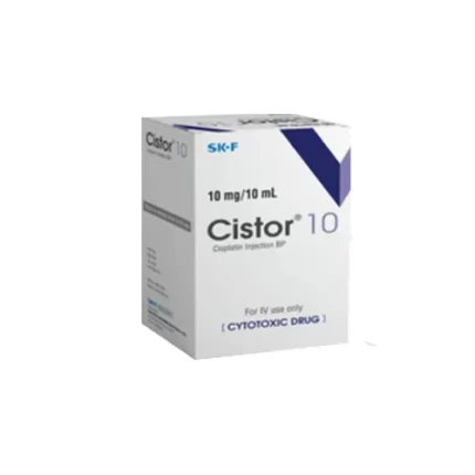 Cistor (Cisplatin 5mg/ml / 10mg/10ml / 50mg/50ml) Rx