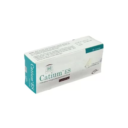 Catium Es (Indacaterol + Glycopyrronium 110/50mcg) Rx