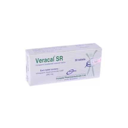 Veracal SR (Verapamil 240mg) Rx