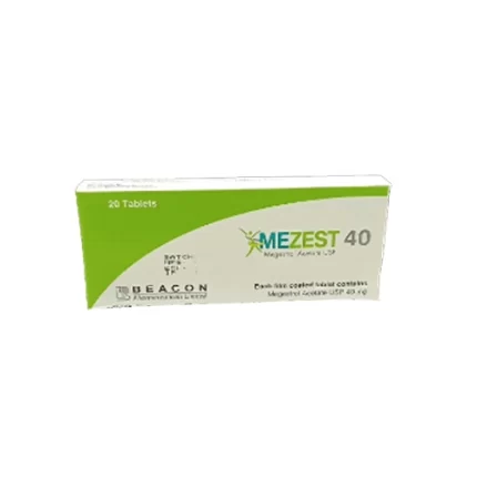 Mezest (Megestrol Acetate 160mg / 40mg) Rx