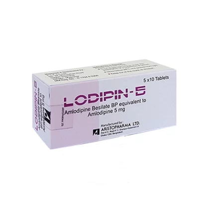 Lodipin (Amlodipine Besilate 5mg) Rx