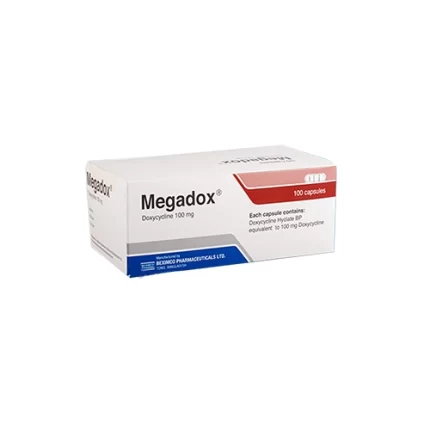 MEGADOX (DOXYCYCLINE HYCLATE 100mg) Rx