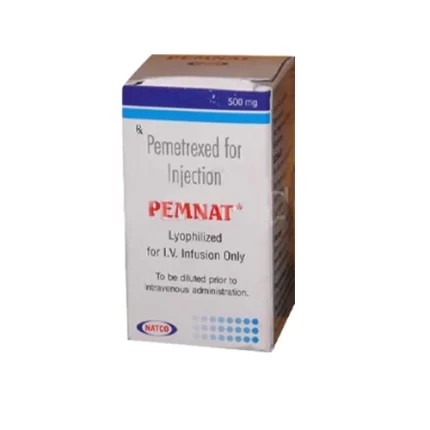 Pemnat (PEMETREXED DISODIUM 500mg) Rx