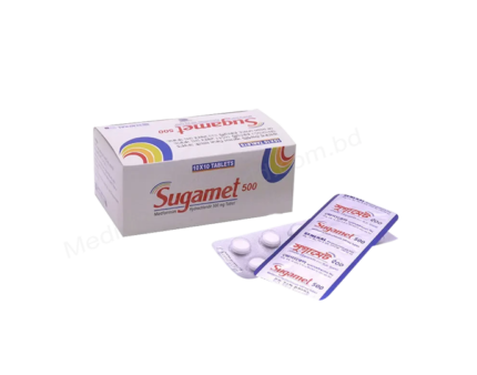 Sugamet XR (METFORMIN HYDROCHLORIDE 1000mg / 500mg) Rx