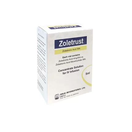 Zoletrust (Zoledronic Acid Injection 4mg/ 5ml) Rx