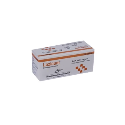 Lozicum (Lorazepam 1mg) Rx