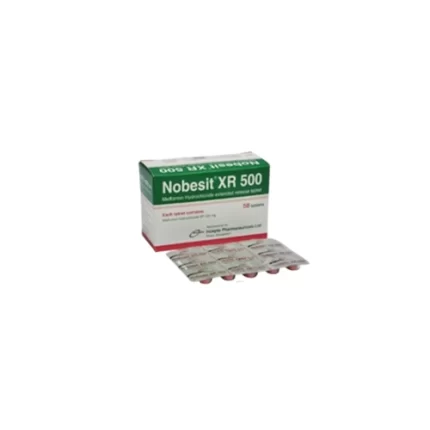 Nobesit XR (METFORMIN HYDROCHLORIDE 1000mg / 500mg) Rx