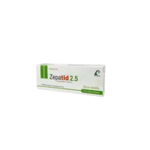 Zepatid (Tirzepatide 2.5mg/ 0.5ml / 5mg/ 0.5ml) Rx